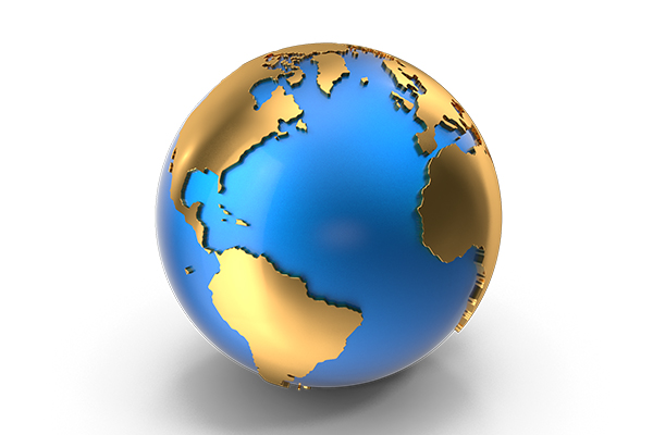 Choose vacation by location - Globe